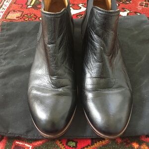 Gidigio black leather boots size 37.5